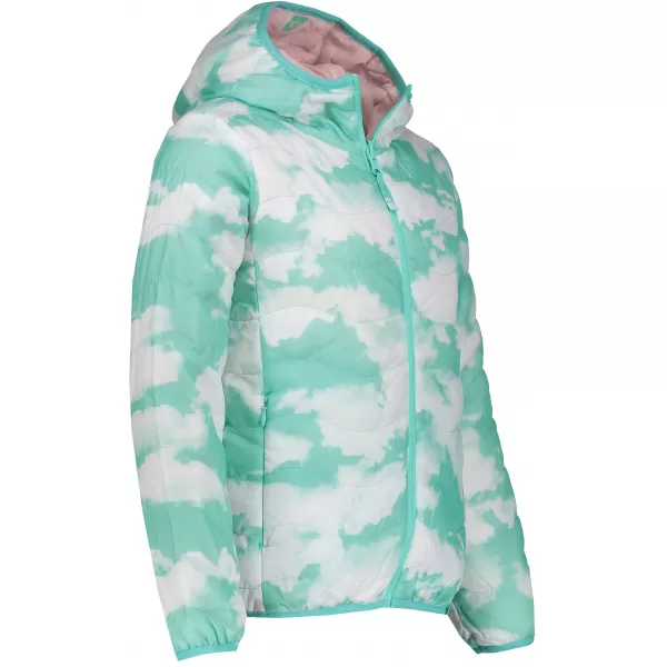  Detská bunda ALPINE PRO Icer KJCM131 ZELENÁ 
