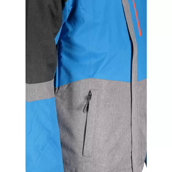  Pánska lyžiarska bunda ALPINE PRO SARDAR 2 MJCM308 MODRÁ 