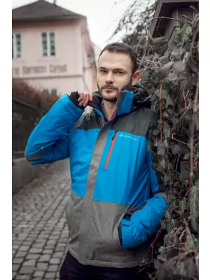 Pánska lyžiarska bunda ALPINE PRO SARDAR 2 MJCM308 MODRÁ
