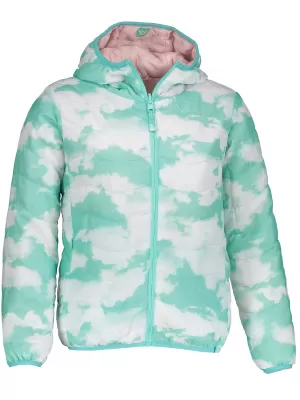 Detská bunda ALPINE PRO Icer KJCM131 ZELENÁ