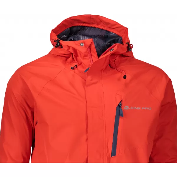  Pánska bunda ALPINE PRO JUSTIC 2 MJCM278 ČERVENÁ 