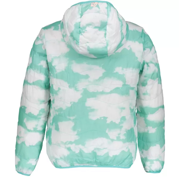  Detská bunda ALPINE PRO Icer KJCM131 ZELENÁ 
