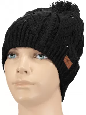 Dámska zimná čiapka TORSTAI PAOLA 41901275990 BLACK
