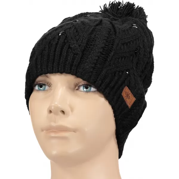  Dámska zimná čiapka TORSTAI PAOLA 41901275990 BLACK 
