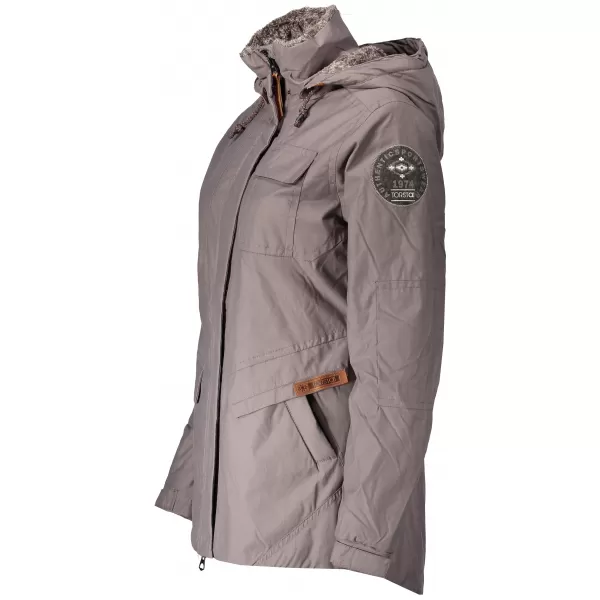  Dámsky kabát TORSTAI JESSICA 41215217090 DARK KHAKI 