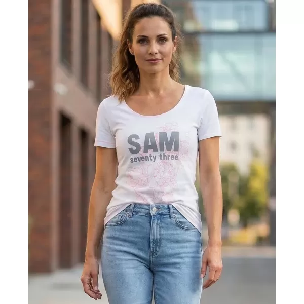  Dámske tričko SAM 73 JAMin 2 LTSL360 BIELA 