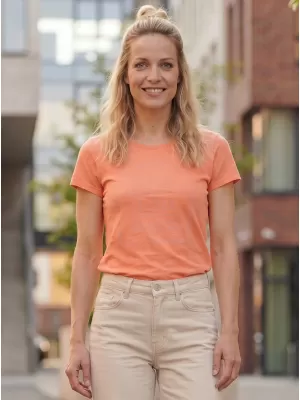 Dámske tričko SAM 73 NANA LTSL355 ORANŽOVÁ