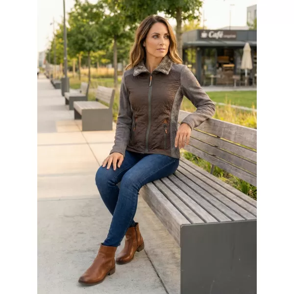  Dámska mikina TORSTAI TRINA 41514202090 DARK KHAKI 