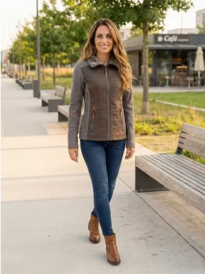 Dámska mikina TORSTAI TRINA 41514202090 DARK KHAKI