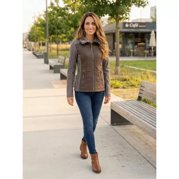  Dámska mikina TORSTAI TRINA 41514202090 DARK KHAKI 