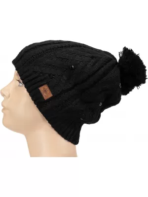 Dámska zimná čiapka TORSTAI PAOLA 41901275990 BLACK