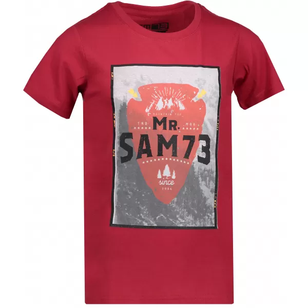  Detské tričko SAM 73 BOTIL KTSL126 ČERVENÁ 