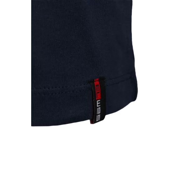  Pánske tričko SAM 73 Balok MTSL333 TMAVÝ DENIM 