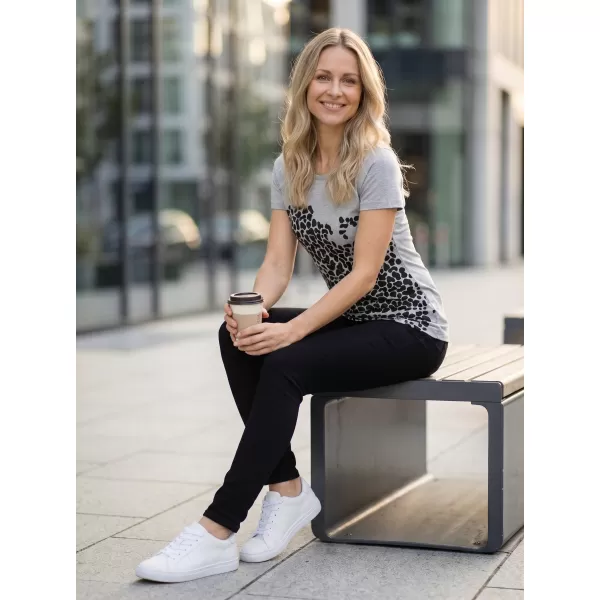  Dámske tričko SAM 73 LTSM393 SVETLE ŠEDÁ 