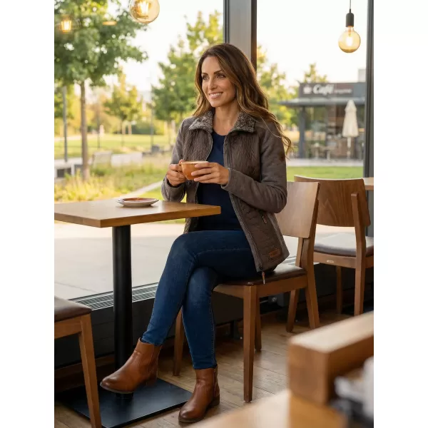  Dámska mikina TORSTAI TRINA 41514202090 DARK KHAKI 