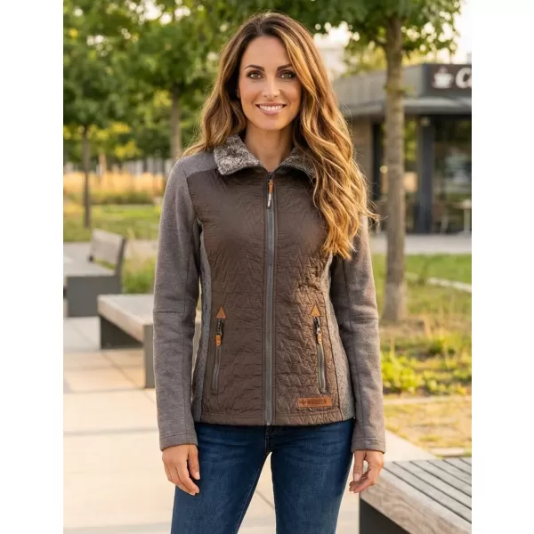  Dámska mikina TORSTAI TRINA 41514202090 DARK KHAKI 