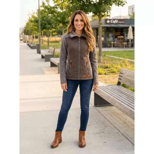 Dámska mikina TORSTAI TRINA 41514202090 DARK KHAKI 