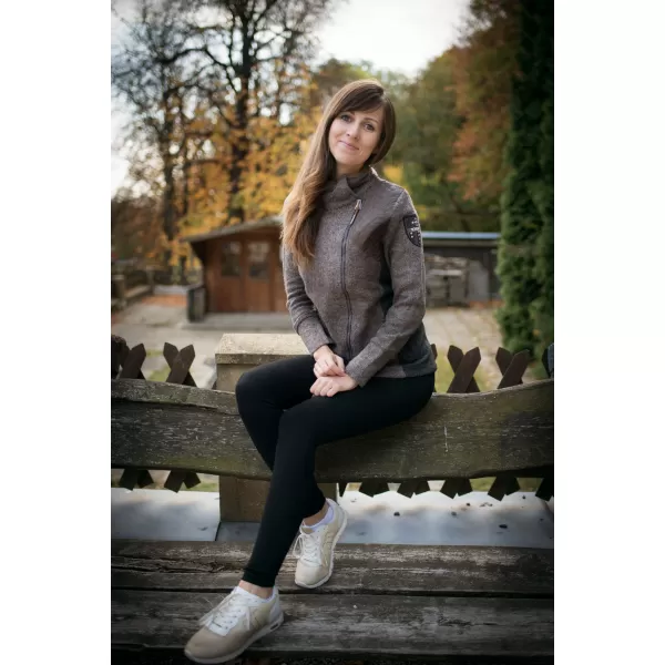  Dámska mikina TORSTAI WICKAN 41532214090 DARK KHAKI 