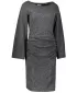 Dámske šaty NUMOCO 185-1 BLACK MELANGE