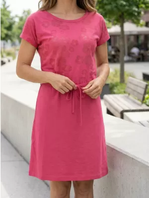 Dámske šaty ALTISPORT ROSSA LSKN195 RUŽOVÁ