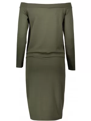 Dámske šaty NUMOCO A225-1 KHAKI