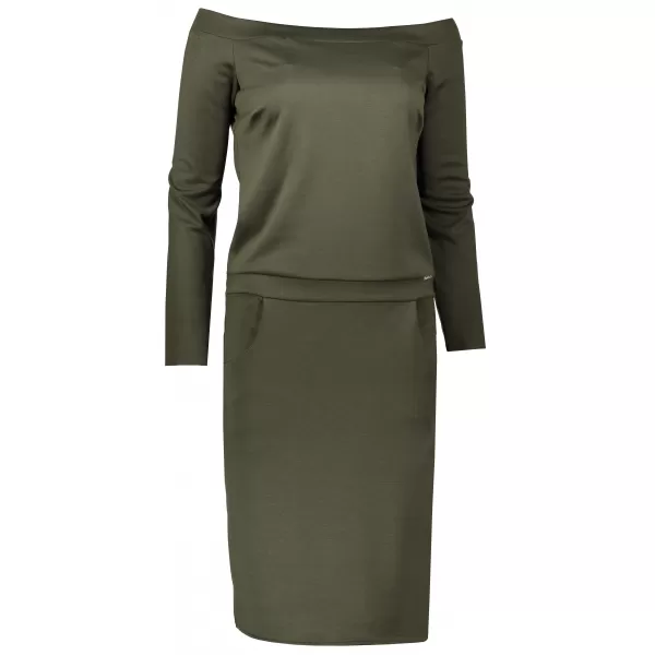  Dámske šaty NUMOCO A225-1 KHAKI 