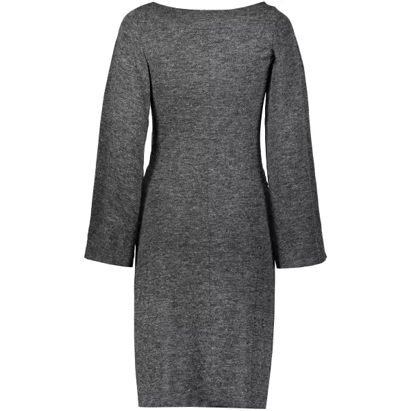  Dámske šaty NUMOCO 185-1 BLACK MELANGE 