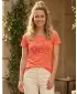 Dámska T -shirt SAM 73 Kyrina Ltsn476 ORANGE