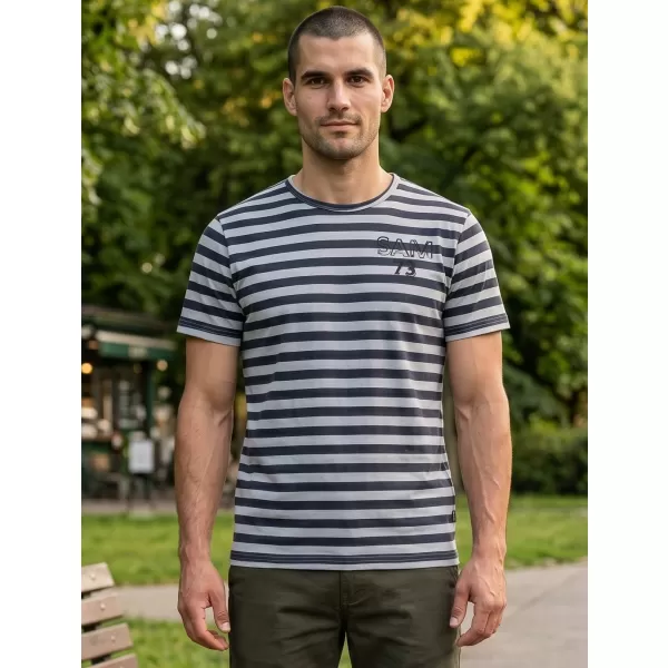  Pánska t -shirt SAM 73 Samar Mtsn388 svetlo šedá 