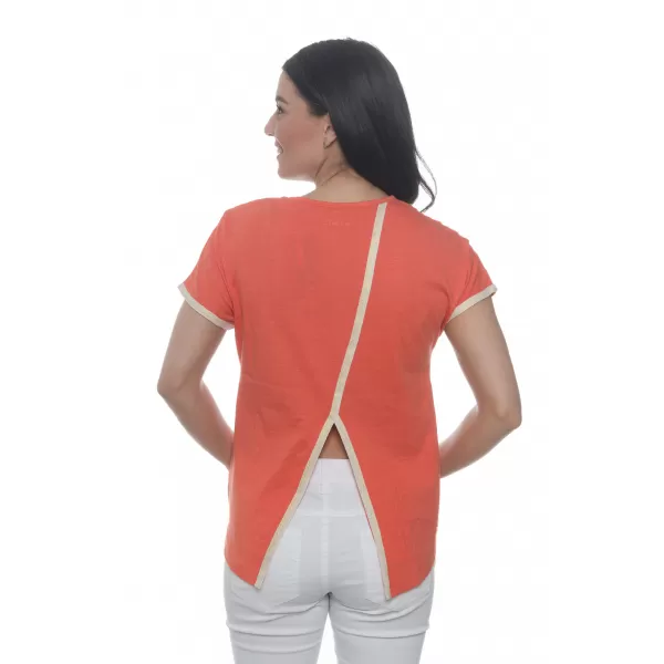  Dámska t -shirt SAM 73 Lyra ltsn487 ORANGE 