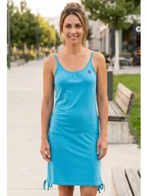 Dámske šaty SAM 73 WZ 758 NEON MODRÁ