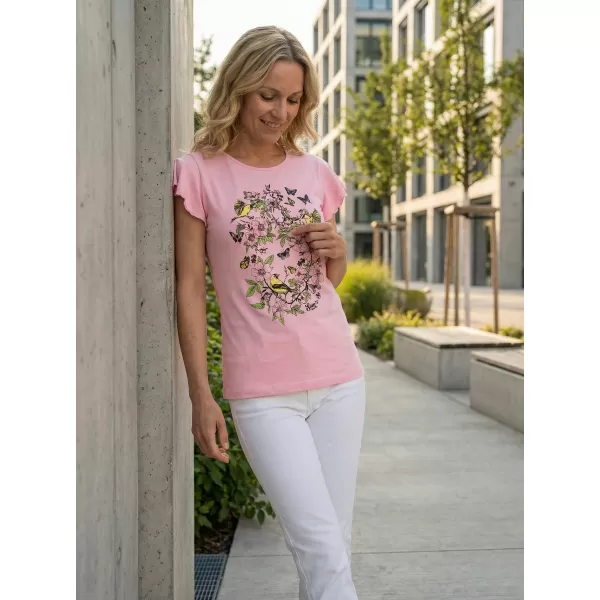  Dámska t -shirt SAM 73 Karlea ltsn475 ružová 