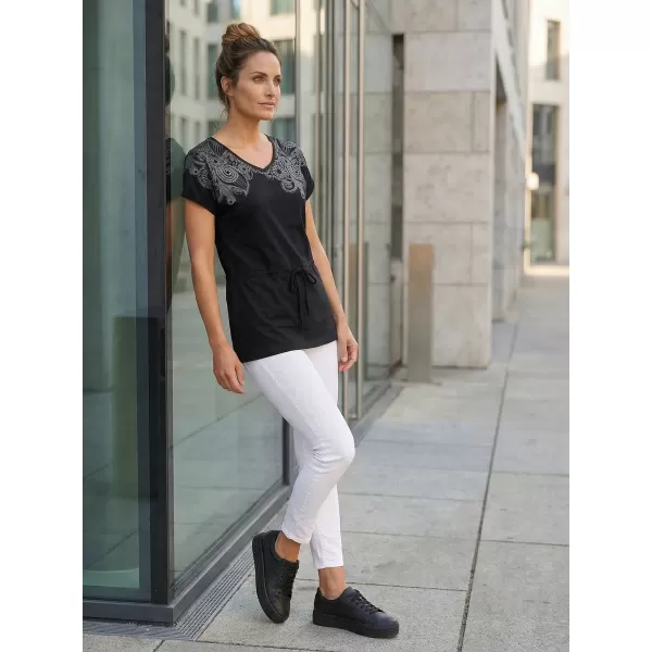  Dámska t -shirt SAM 73 Charyna Ltsn512 čierna 