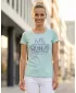 Dámska t -shirt SAM 73 Kyrina ltsn476 modrá