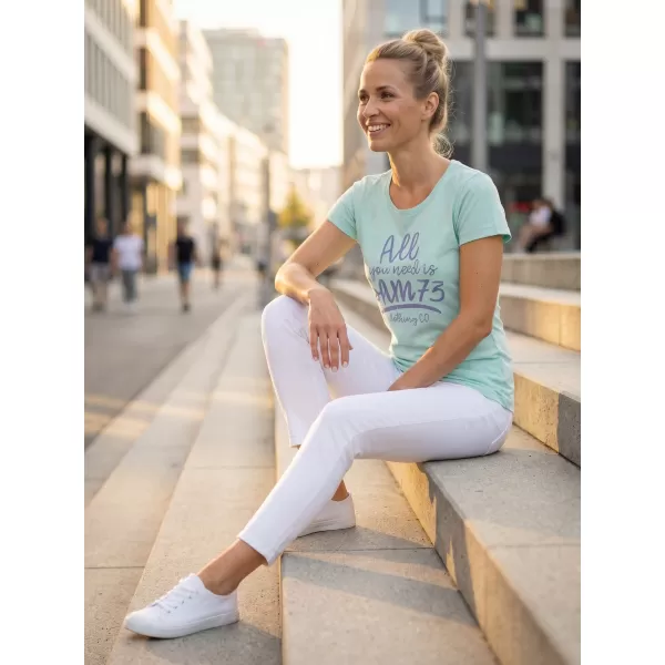  Dámska t -shirt SAM 73 Kyrina ltsn476 modrá 