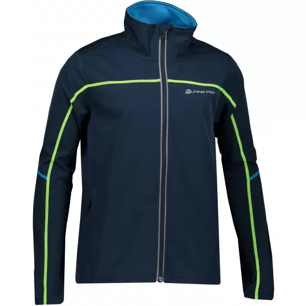  Detská softshellová bunda ALPINE PRO TECHNICO KJCN137 MODRÁ 