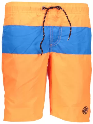 Chlapčenské šortky SAM 73 BS 515 ORANŽOVÝ MELÍR NEON