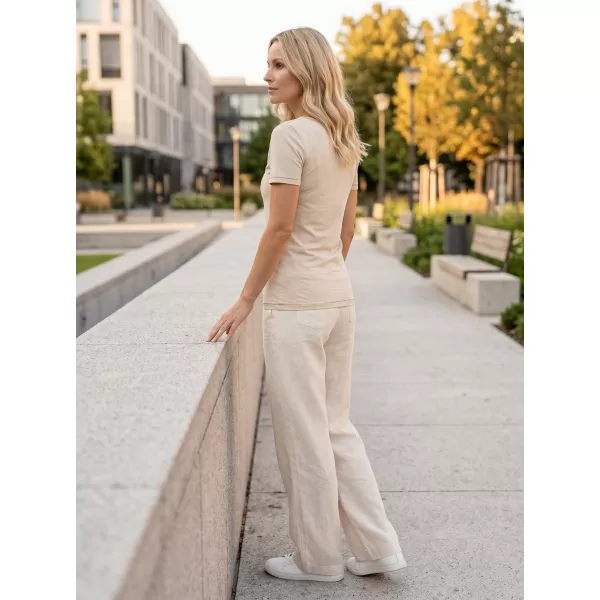  Dámska T -shirt SAM 73 Lindia Ltsn483 BEIGE 