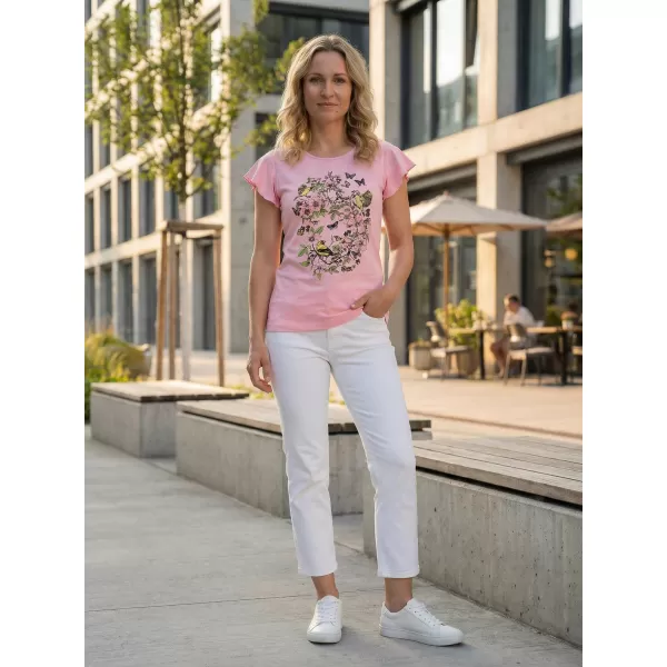  Dámska t -shirt SAM 73 Karlea ltsn475 ružová 