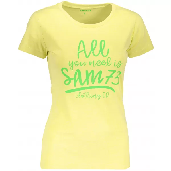  Dámska t -shirt SAM 73 Kyrina Ltsn476 GREEN 