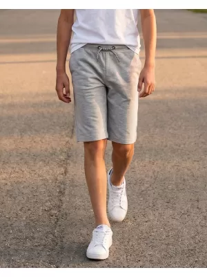 Detské šortky SAM 73 Billio Kpan144 svetlo šedá