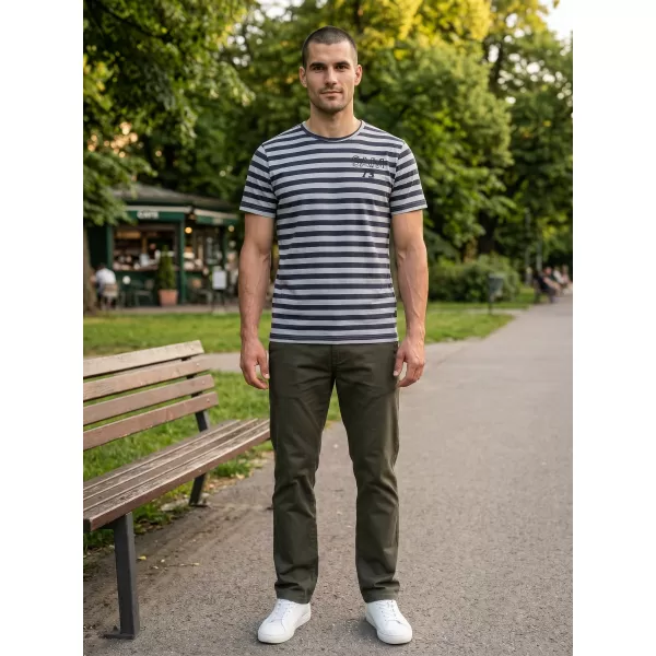  Pánska t -shirt SAM 73 Samar Mtsn388 svetlo šedá 