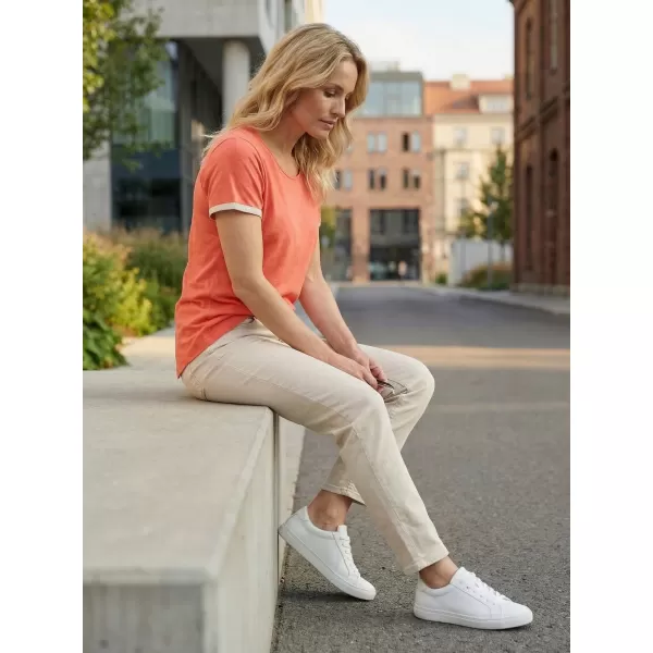  Dámska t -shirt SAM 73 Lyra ltsn487 ORANGE 
