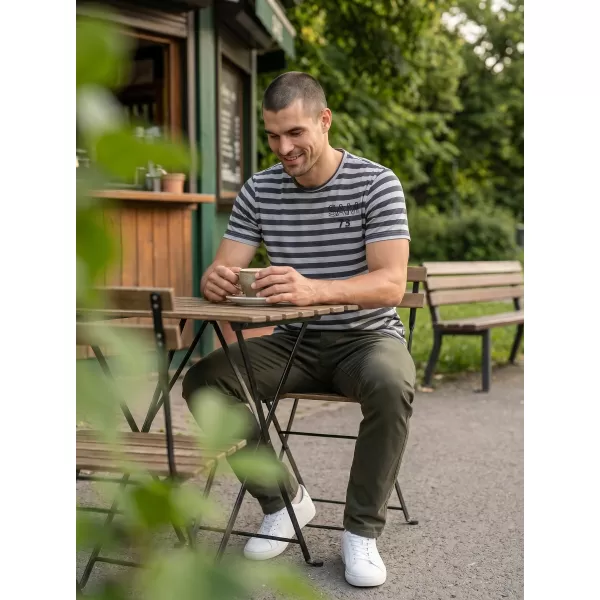  Pánska t -shirt SAM 73 Samar Mtsn388 svetlo šedá 