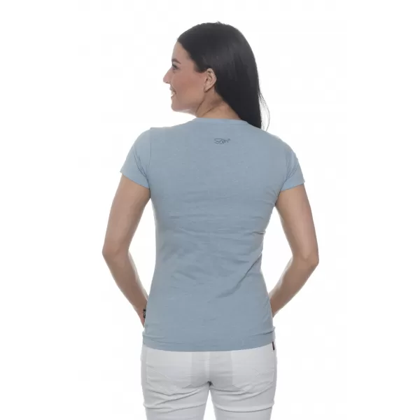  Dámska T -shirt SAM 73 Kyrina Ltsn476 Svetlo modrá 