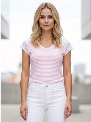 Dámska t -shirt SAM 73 Jonna ltsn472 biela