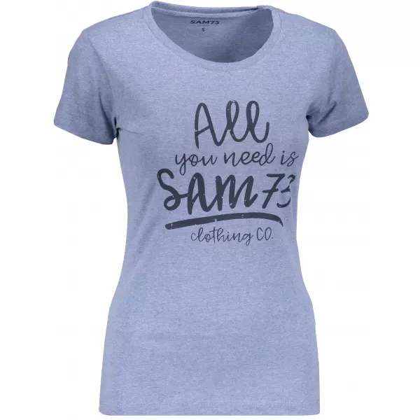  Dámska t -shirt SAM 73 Kyrina Ltsn476 Dark BLUE 