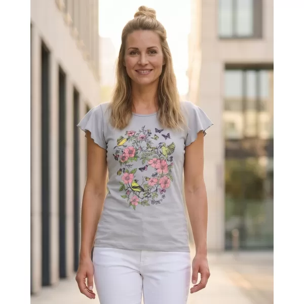  Dámska t -shirt SAM 73 Karlea Ltsn475 svetlo šedá 