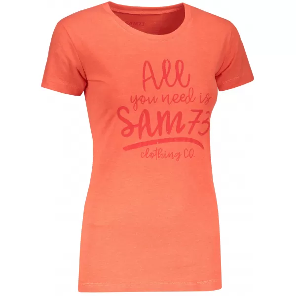  Dámska T -shirt SAM 73 Kyrina Ltsn476 ORANGE 