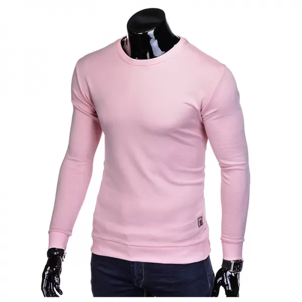  Pánska mikina OMBRE AB911 POWDER PINK 